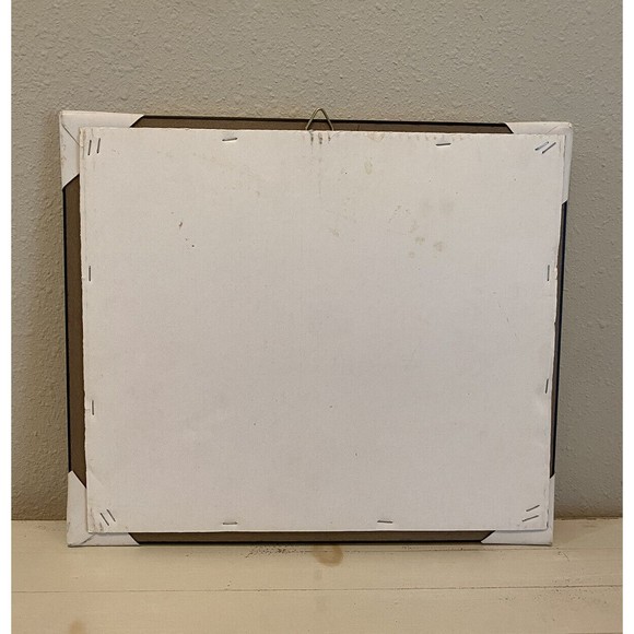 Embroidered Vietnamese Thread Art Framed Picture Used - Picture 7 of 7